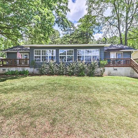 Waterfront Lake Sinclair Home With Boat Dock! Milledgeville Eksteriør bilde