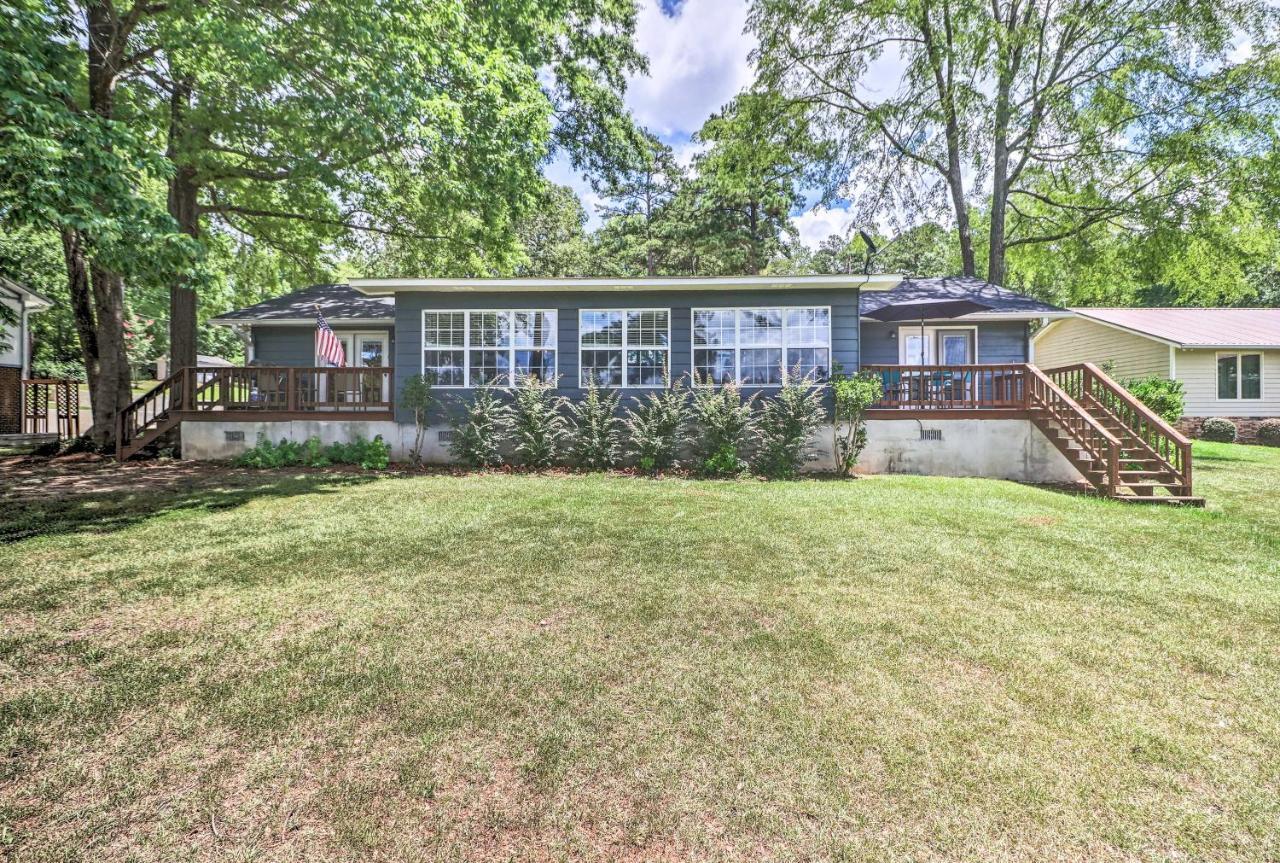 Waterfront Lake Sinclair Home With Boat Dock! Milledgeville Eksteriør bilde