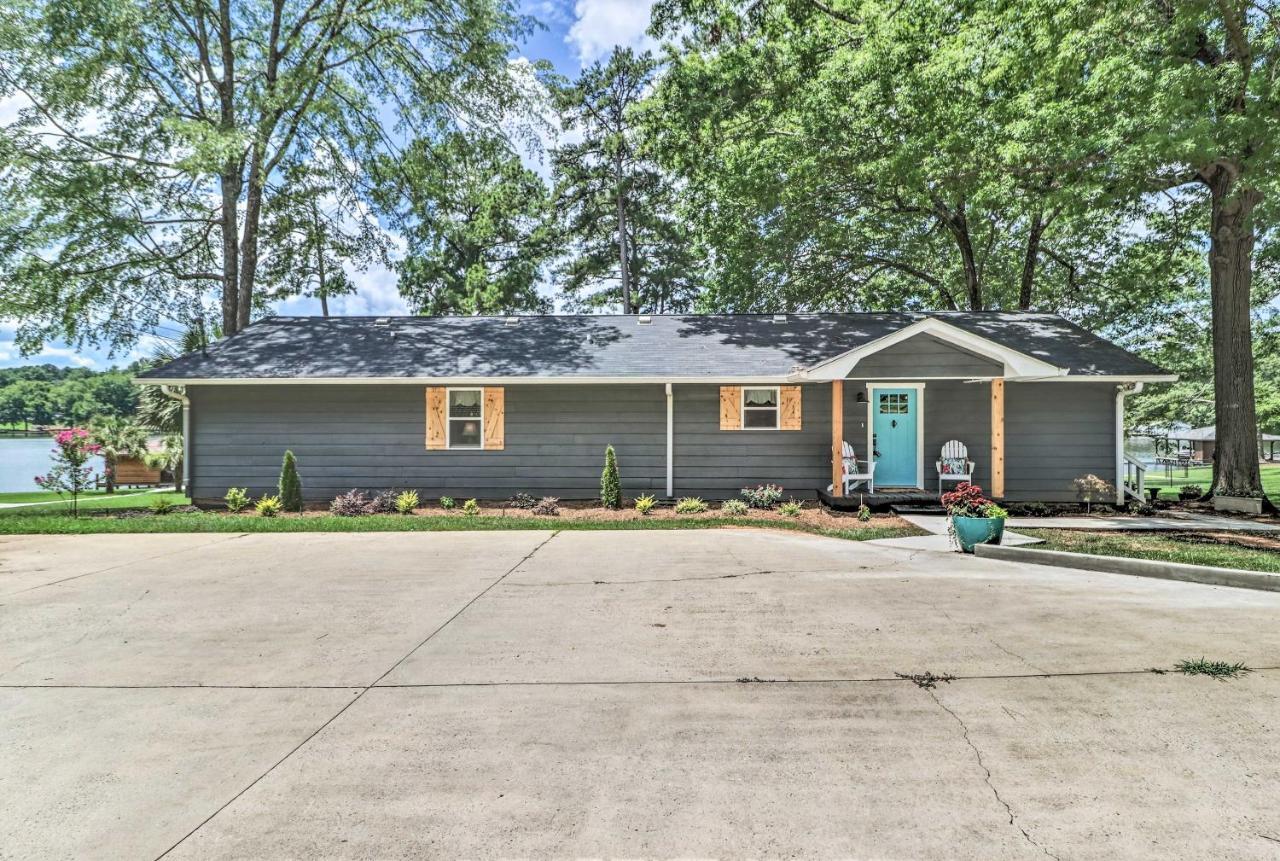 Waterfront Lake Sinclair Home With Boat Dock! Milledgeville Eksteriør bilde