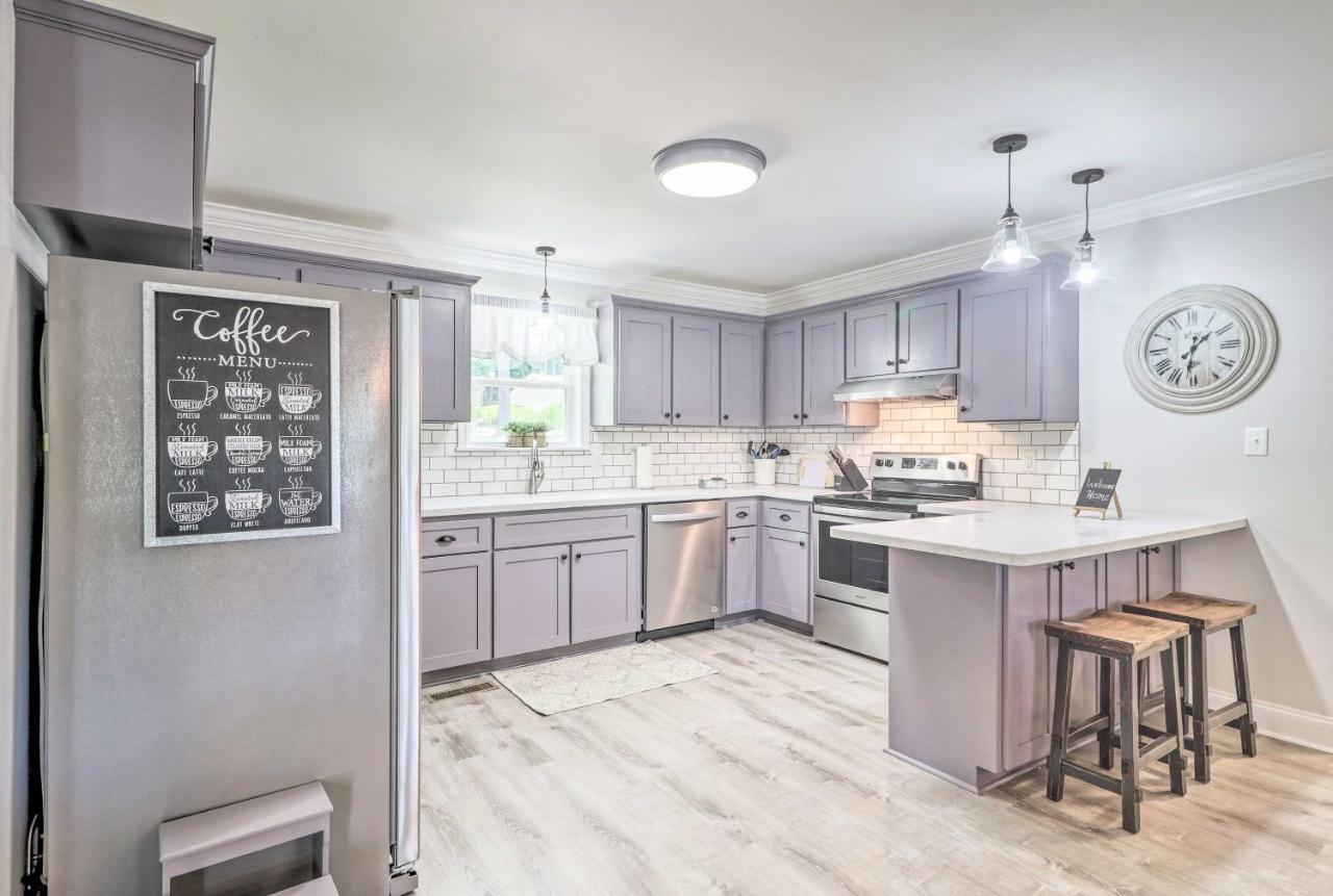 Waterfront Lake Sinclair Home With Boat Dock! Milledgeville Eksteriør bilde