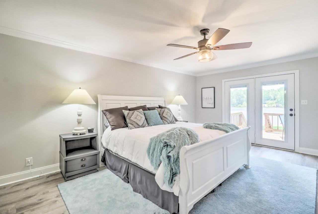 Waterfront Lake Sinclair Home With Boat Dock! Milledgeville Eksteriør bilde