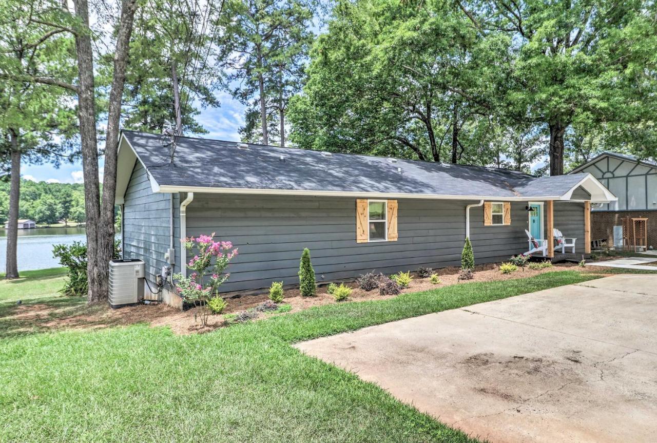 Waterfront Lake Sinclair Home With Boat Dock! Milledgeville Eksteriør bilde