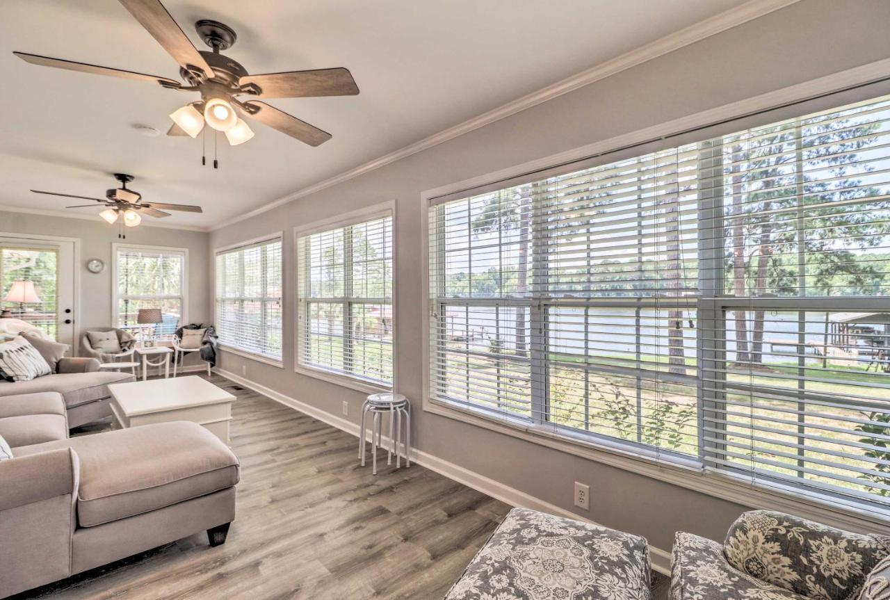 Waterfront Lake Sinclair Home With Boat Dock! Milledgeville Eksteriør bilde