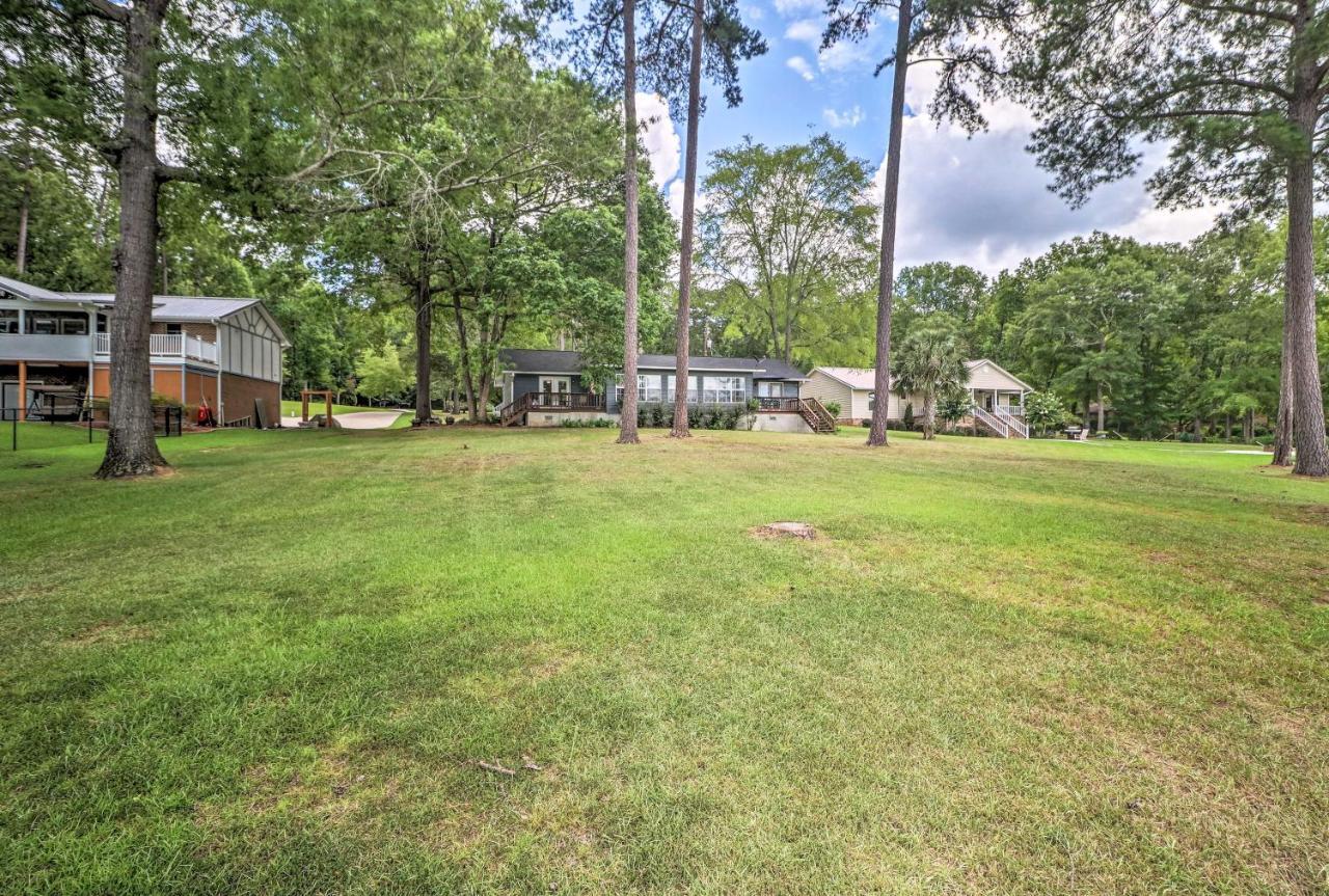 Waterfront Lake Sinclair Home With Boat Dock! Milledgeville Eksteriør bilde
