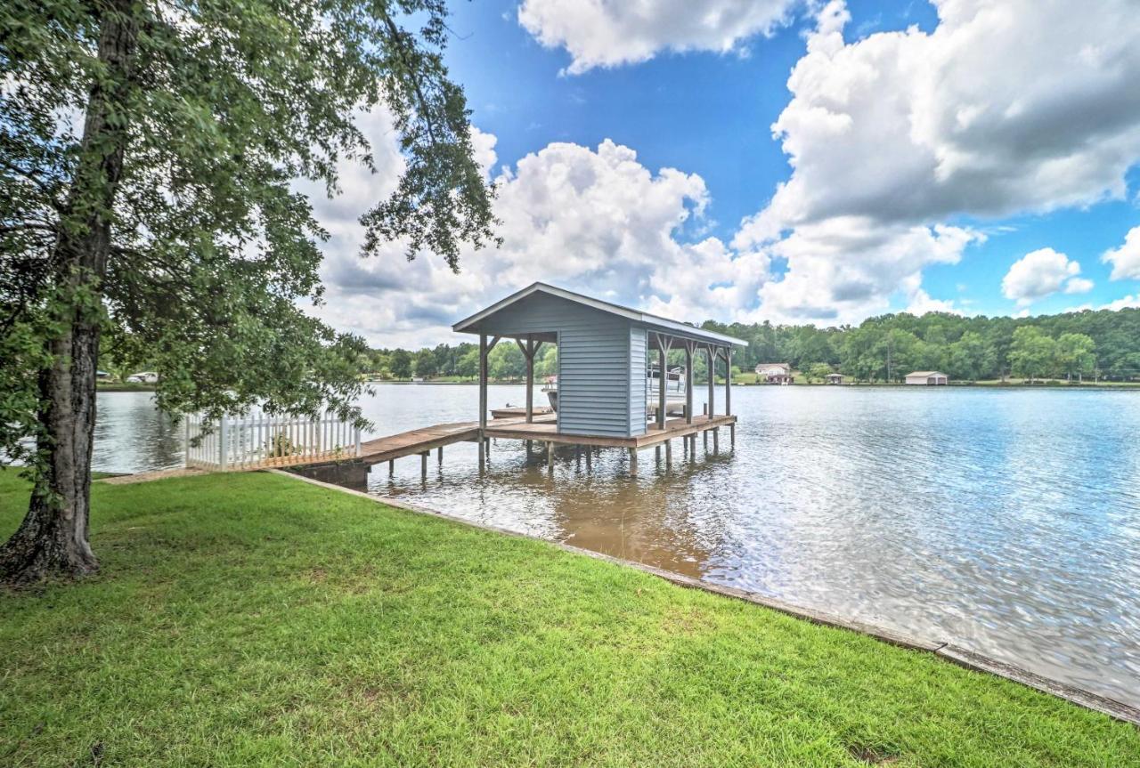 Waterfront Lake Sinclair Home With Boat Dock! Milledgeville Eksteriør bilde
